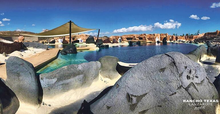 Das neue Zuhause der vier Tümmler. Foto: Rancho Texas Lanzarote