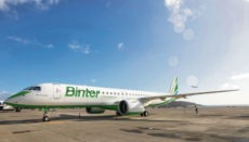 Der neue Embraer-Jet von Binter Foto: Binter