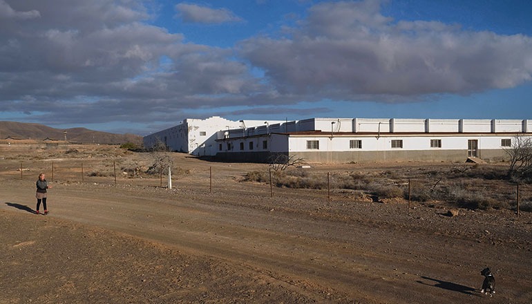 Das Aufnahmezentrum CIE El Matorral auf Fuerteventura soll so schnell wie möglich geöffnet werden. Foto EFE