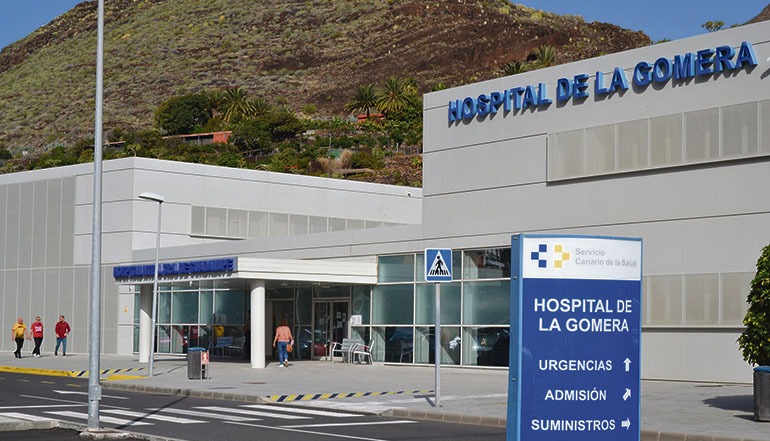 Die einzige positiv getestete Person ist im Krankenhaus von La Gomera isoliert und bereits seit einigen Tagen symptomfrei. Foto: efe