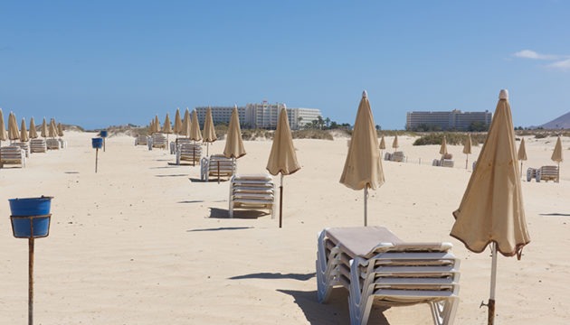 Strand in Corralejo auf Fuerteventura. Foto: EFE