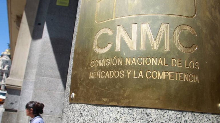 Der Sitz der Wettbewerbskommission (Comisión Nacional de los Mercados y la Competencia, CNMC) in Madrid Foto: EFE
