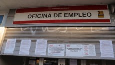 Ein Arbeitsamt in Madrid Foto: EFE