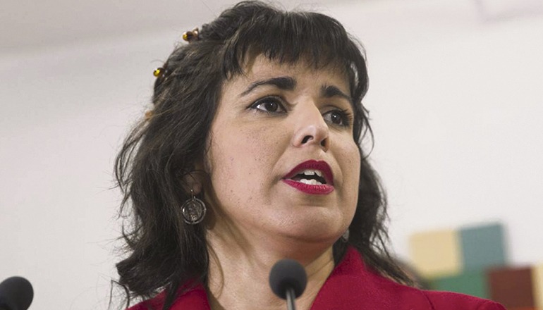 Teresa Rodríguez von Adelante Andalucía Foto: efe
