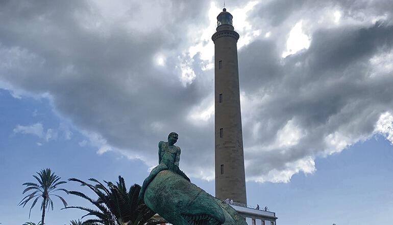 Der Leuchtturm von Maspalomas Foto:EFE