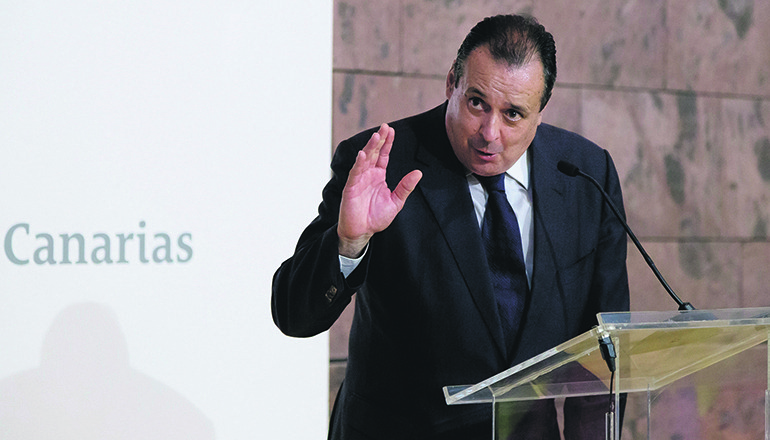 Blas Trujillo übernimmt das Regionalministerium für Gesundheit innerhalb der Kanarenregierung. Foto: EFE