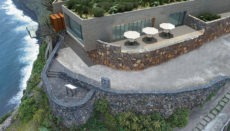 Wie in diesem Entwurf soll der gläserne Aussichtspunkt in Barlovento auf La Palma aussehen, wenn er fertiggestellt ist. Foto: Ayuntamiento Barlovento