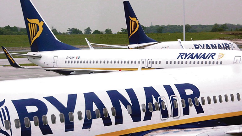 Viele Ryanair-Flugzeuge müssen weiterhin am Boden bleiben. Foto: EFE