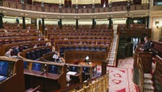 187 der 350 spanischenAbgeordneten unterzeichneten das Kommuniqué. Foto: EFE