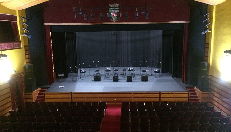 Der Theatersaal des Auditorio Juan Carlos I in Arafo Foto: Ayuntamiento de Arafo