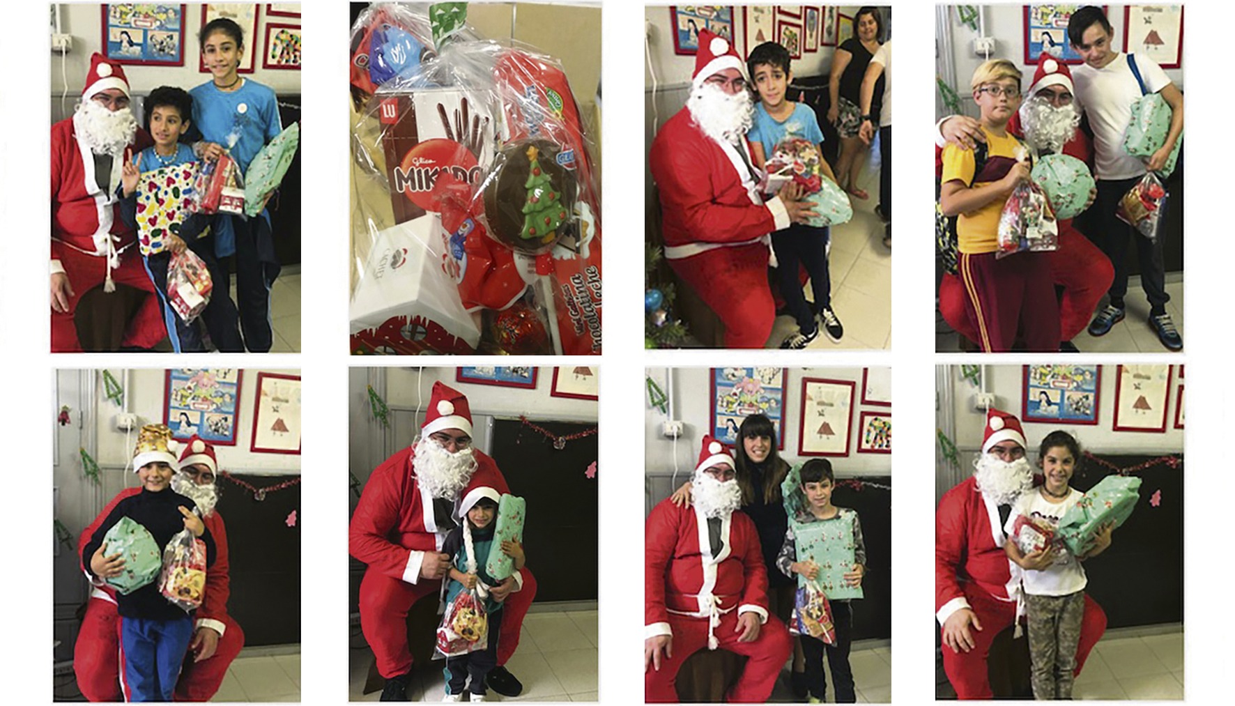 Weihnachtsfest im Kinder-Tageszentrum Padre Laraña