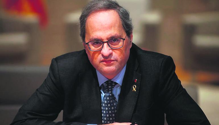 Quim Torra, Ex-Präsident von Katalonien Foto: EFE