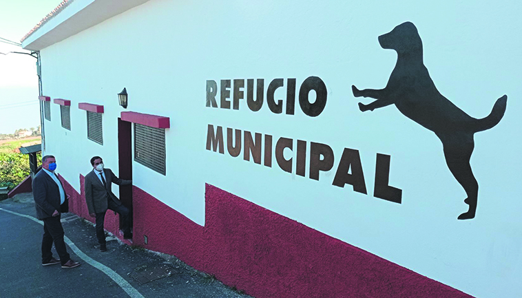 Auch die Fassade des Heims erhielt einen neuen Anstrich. Foto: Ayuntamiento de Tacoronte