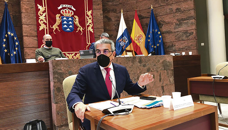 Román Rodríguez, aktuell der kanarische Finanzminister und Vizepräsident, war in den Jahren 1999 bis 2003 Präsident der Kanarenregierung. Foto: Gobierno de Canarias