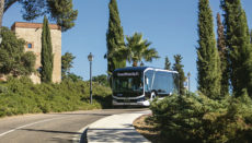 Der Elektro-Bus MAN Lion’s City kann bis zu 88 Passagiere befördern. Foto: Titsa