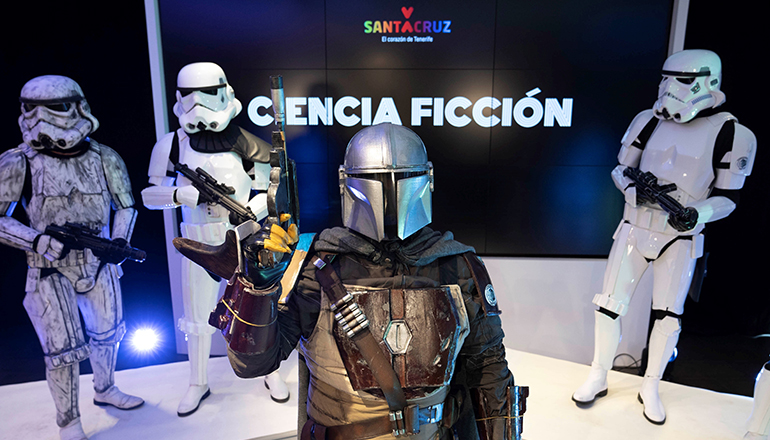 Stormtrooper Santa Cruz. Foto EFE