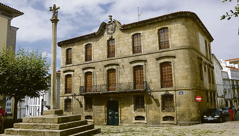 Die „Casa Cornide“ im galicischen A Coruña Foto: wikipedia