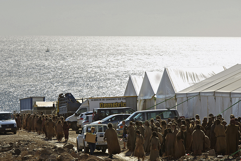 Die Kanarischen Inseln waren schon häufig Kulisse für große Produktionen. 2013 fanden auf Fuerteventura die Dreharbeiten zu Ridley Scotts „Exodus“ statt. Foto: efe
