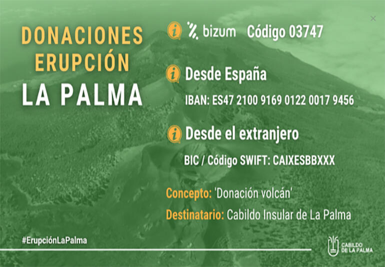Spenden La Palma