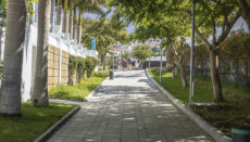 Die Fußgängerzonen verbinden die Straßen Avenida Ernesto Sarti, Avenida España und Avenida Colón im Herzen der Urlaubermetropole. Foto: Ayuntmaiento de Adeje