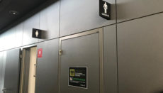 WC Toilette Stomaträger Busbahnhof Foto: CABTF