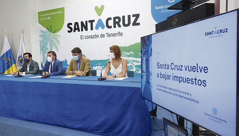In Santa Cruz hat die Stadtverwaltung die Steuersenkung bekannt gegeben. FOTO: Ayuntamiento de Santa Cruz
