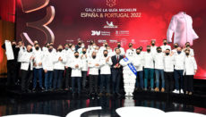 Der neue Michelin Restaurantführer für 2022 wurde am 14. Dezember in Valencia vorgestellt. Foto: Michelin