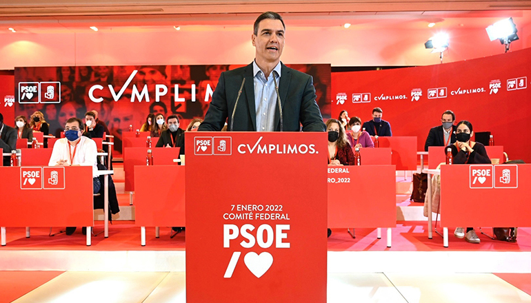 Die PSOE schneidet bei ihrer eigenen Wählerschaft nicht gut ab. Foto: EFE
