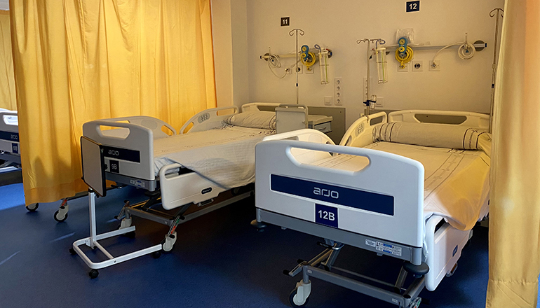 Neue Betten für die Notaufnahme des Krankenhauses. Foto: gobcan