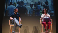 Der Leiter des regionalen Kulturressorts, Juan Márquez, und die Leiterin von Canary Islands Film, Natacha Mora, erklärten die gute Entwicklung der Branche in den letzten Jahren und stellten die Bilanz des vergangenen Jahres vor. Foto: gobierno de canarias