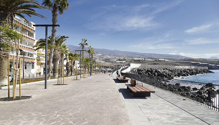 Der zweite Abschnitt der Promenade von Playa San Juan wird in den nächsten Monaten modernisiert werden. Foto: cabildo de tenerife