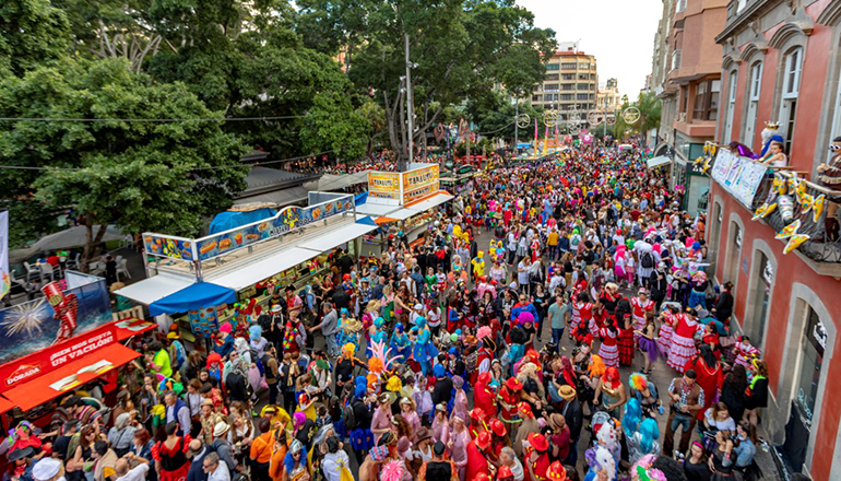 Am 17. Februar 2023 beginnt der Straßenkarneval. Foto: Ayto SC