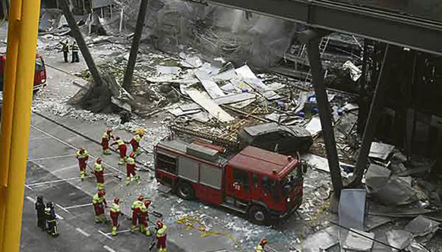 Bei dem Bombenattentat am Madrider Flughafen am 30. Dezember 2006 kamen zwei Menschen ums Leben. Foto: EFE
