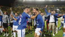 Große Erwartungen an die kommenden Spiele, in denen sich entscheiden wird, ob der CD Tenerife in der kommenden Saison in die „Primera División“ zurückkehrt. Fotos: EFE