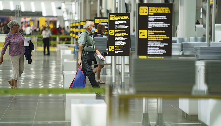 Die Abfertigungskapazität steigt mit dem zweiten Terminal von 13 auf 16 Millionen Passagiere jährlich. Foto: EFE/AENA