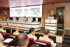 Innenminister Fernando Grande-Marlaska bei der Präsentation der neuen Zentralstelle Foto: La Moncloa