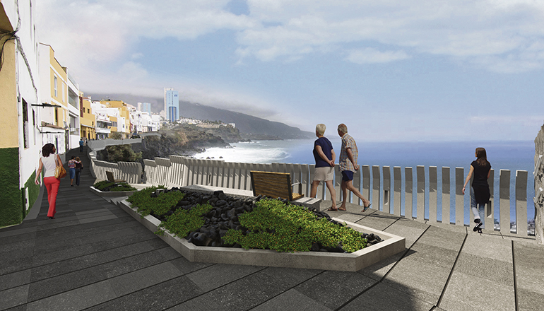 Das Tourismusamt möchte den kleinen Küstenort Punta Brava in Puerto de la Cruz für Anwohner und Besucher attraktiver gestalten. Foto: Cabildo de Tenerife