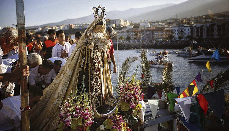 Marienprozession in Candelaria Foto: Ayuntamiento de Candelaria
