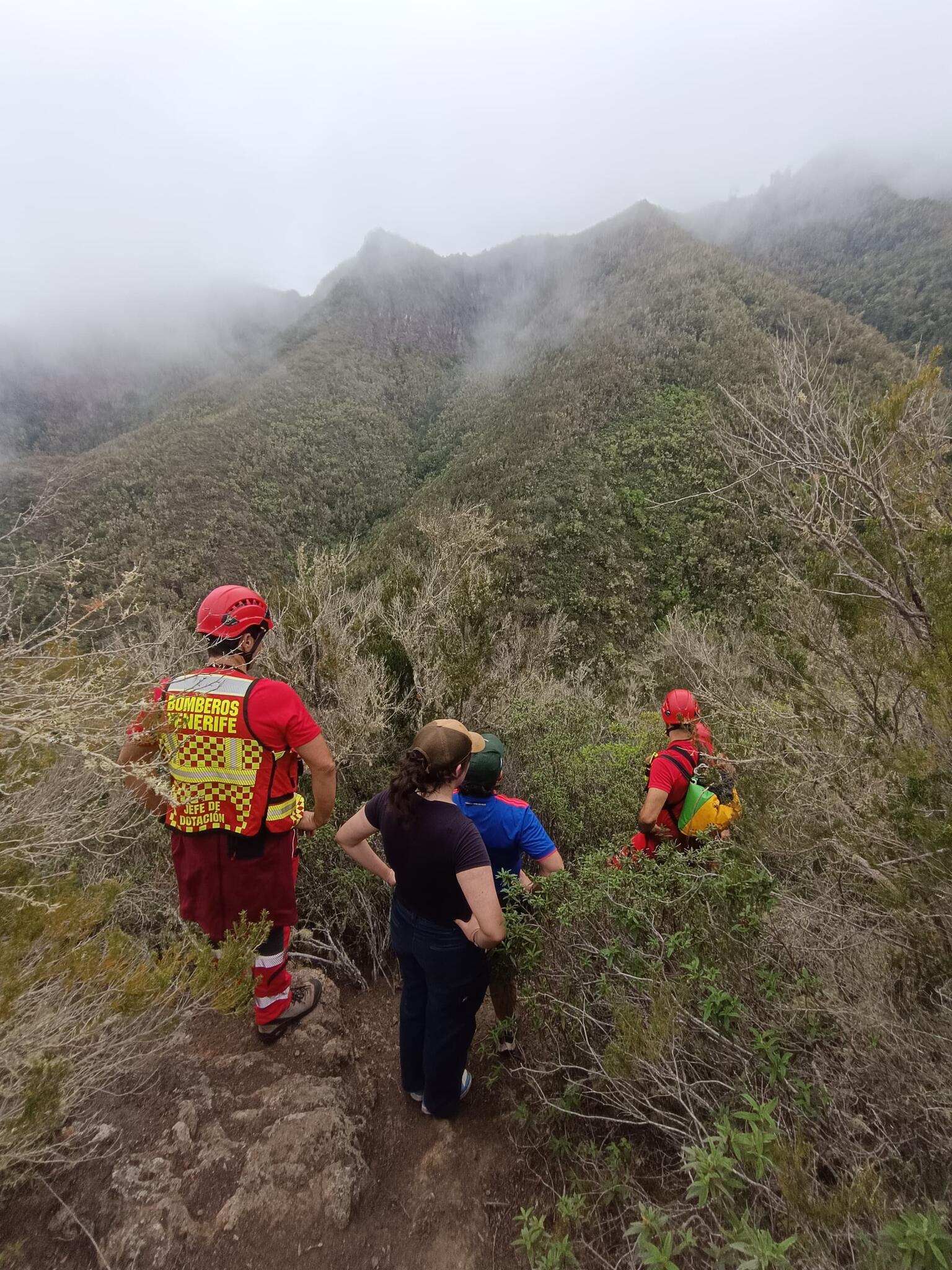 Rettung Barranco de los Cochinos, Los Silos