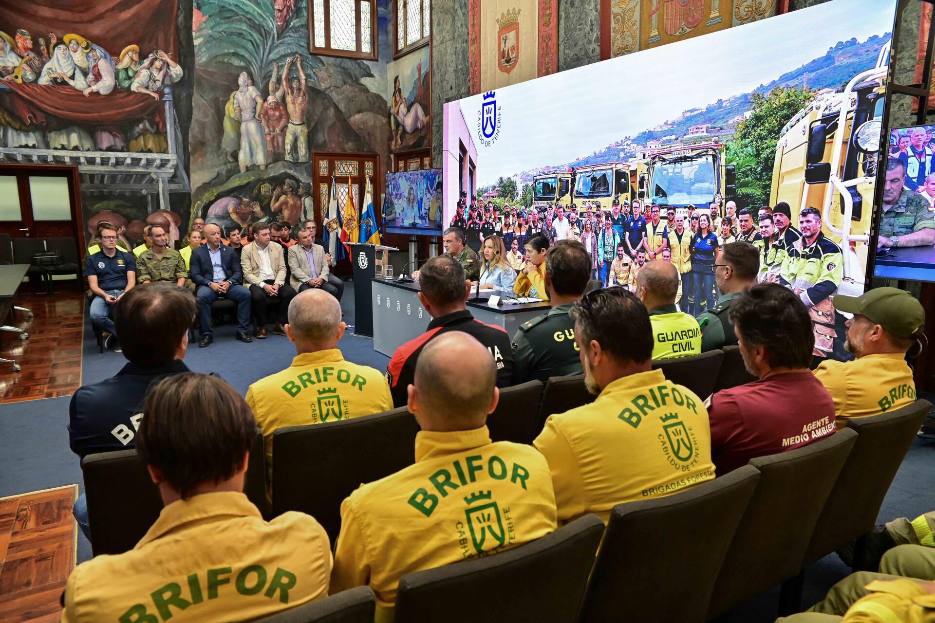 Bilanz der Brandbekämpfung