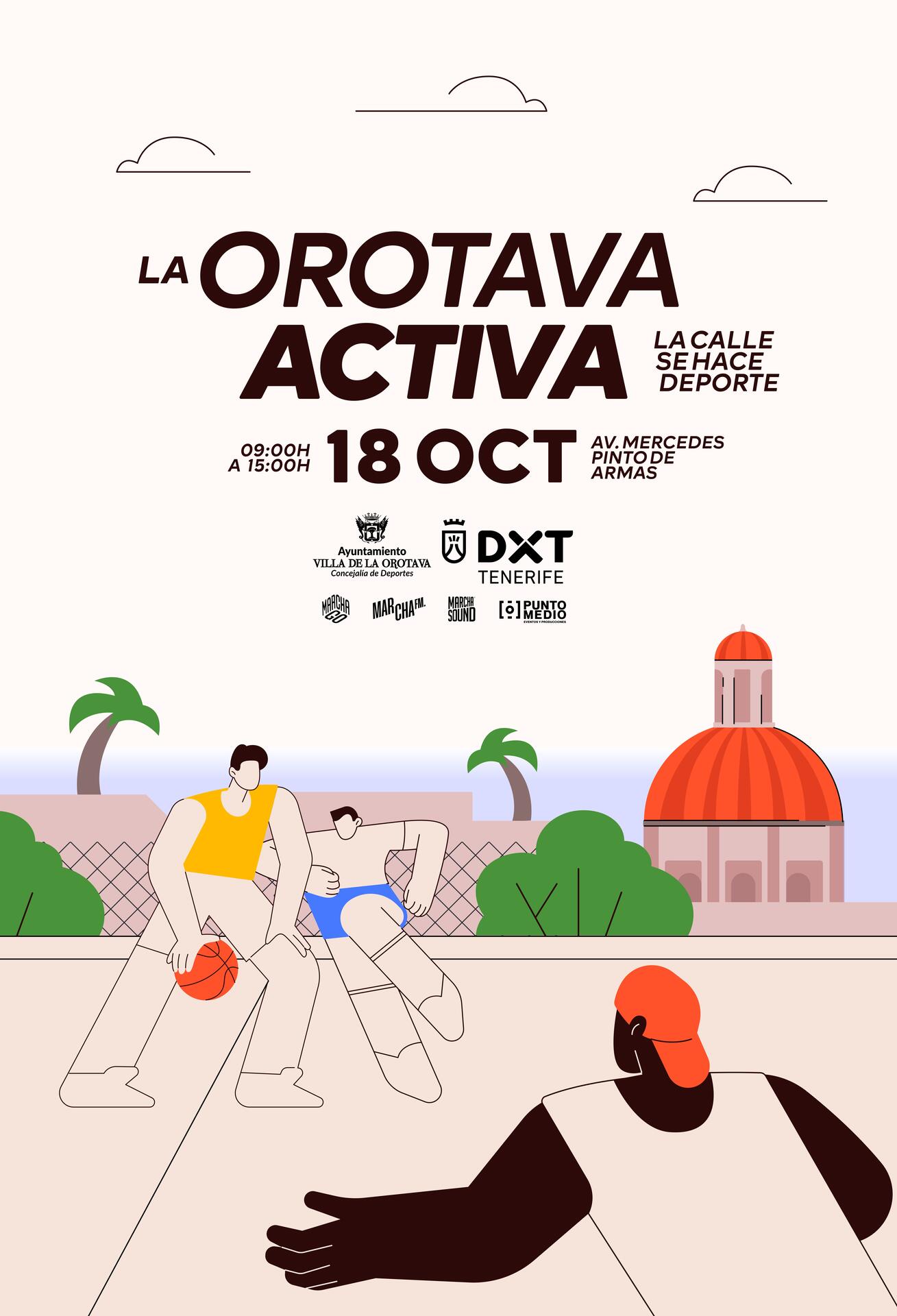 Plakat LA OROTAVA ACTIVA