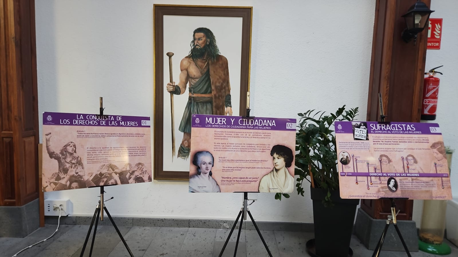 Ausstellung Frauenwahlrecht