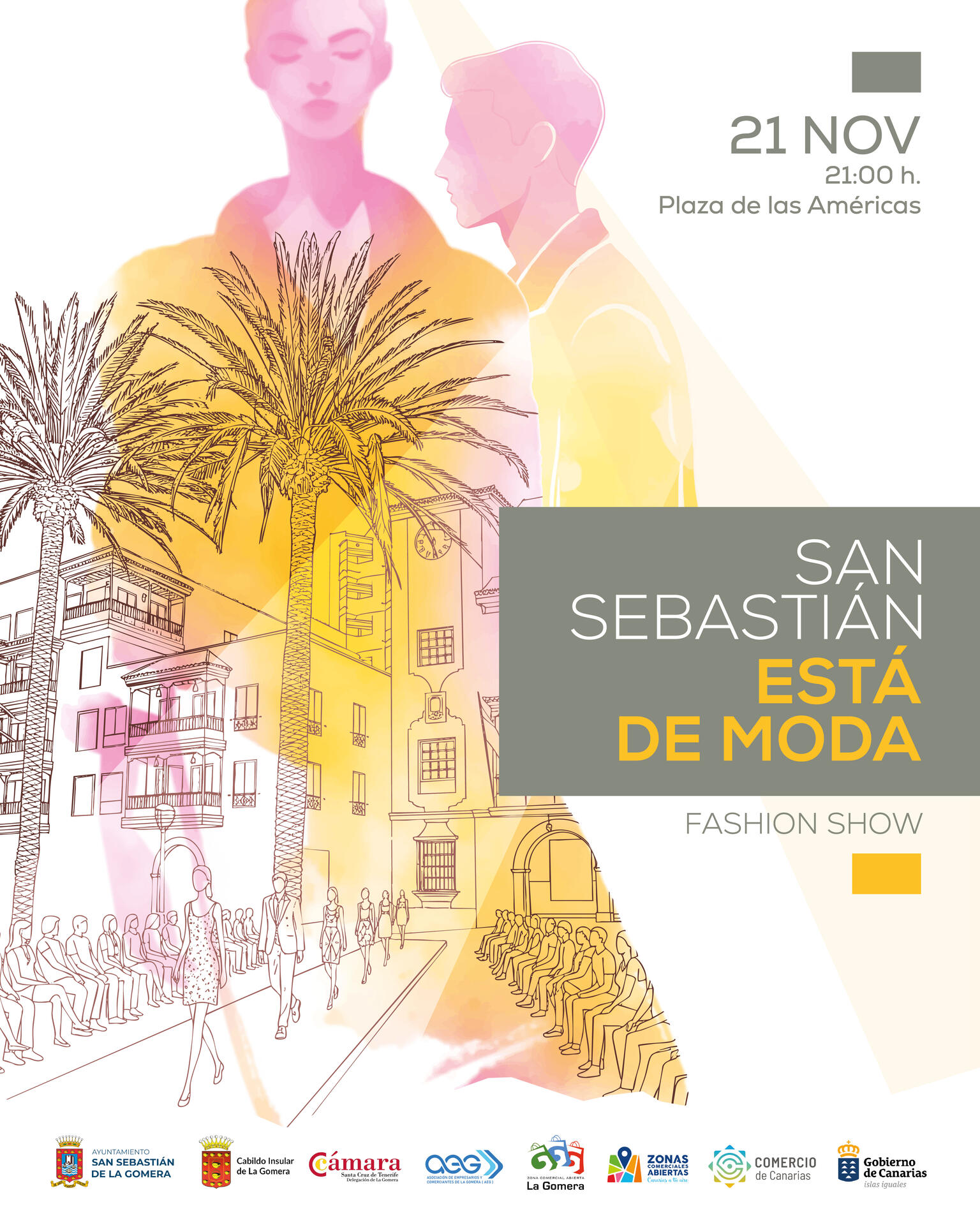 Plakat San Sebastián de La Gomera Fashion Show 2025