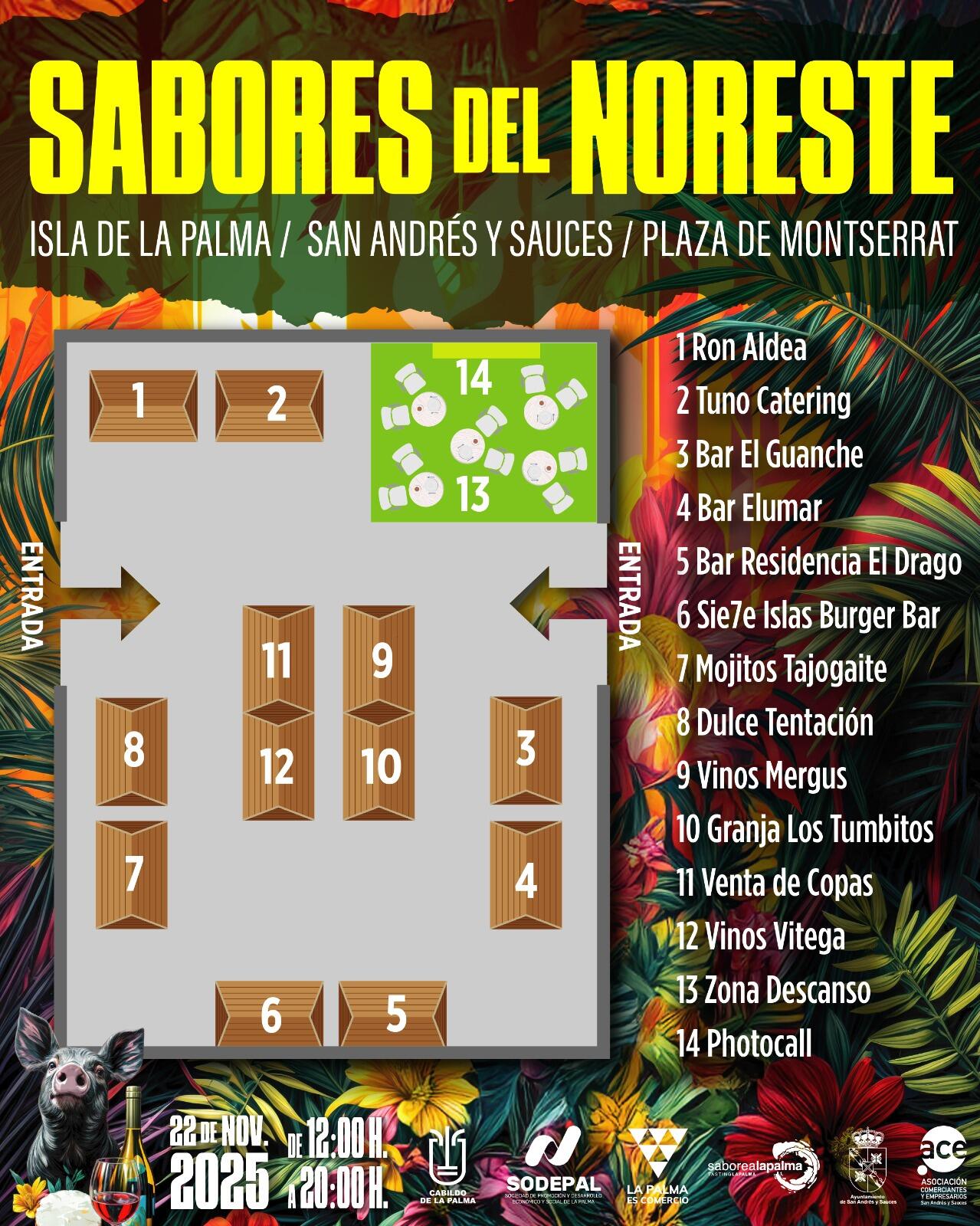 Plakat Sabores del Noreste