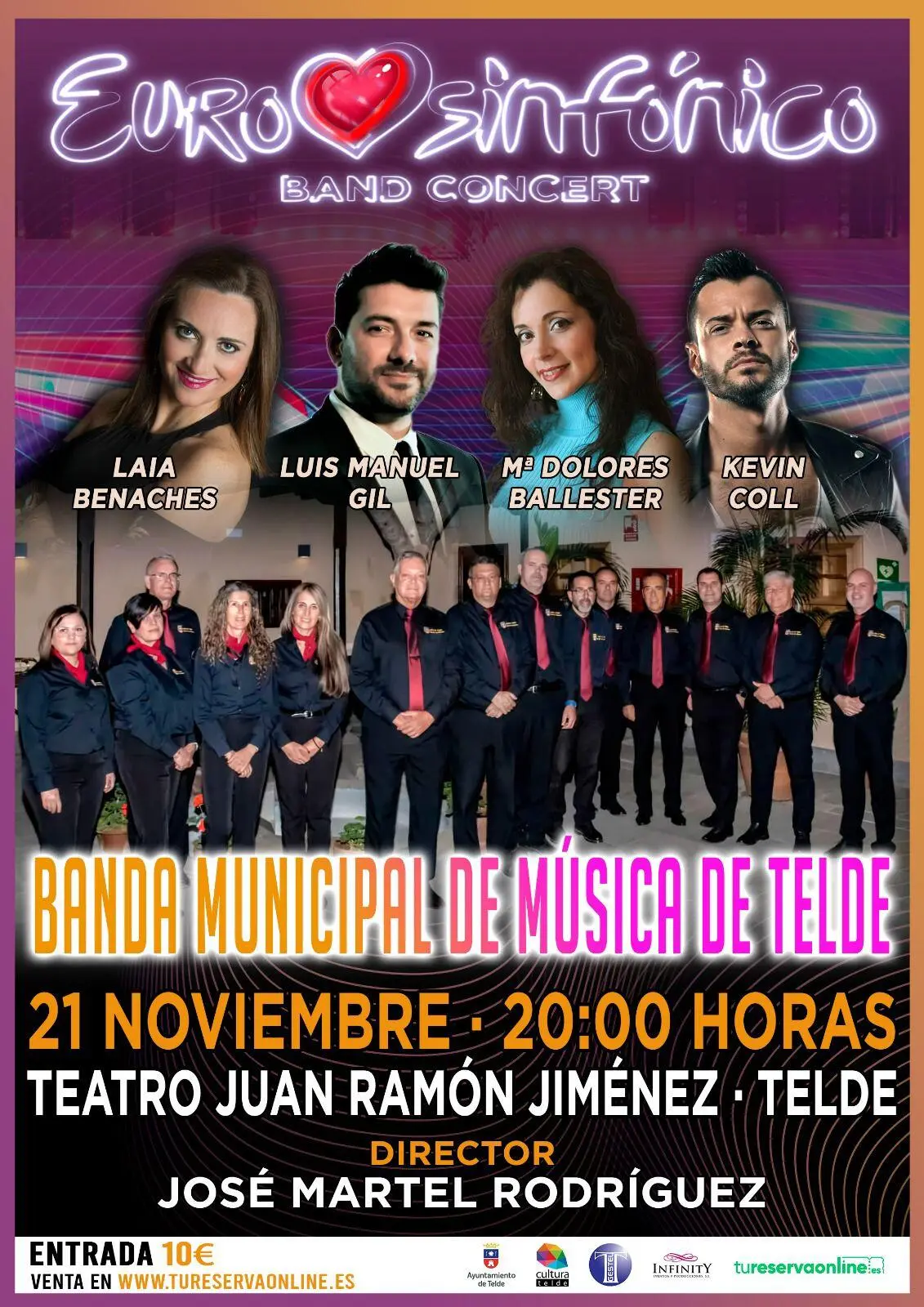 Plakat Santa Cecilia, Telde