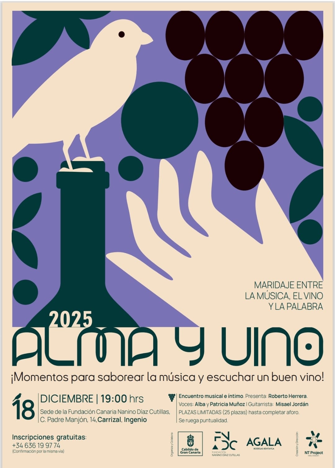 Plakat Alma y Vino