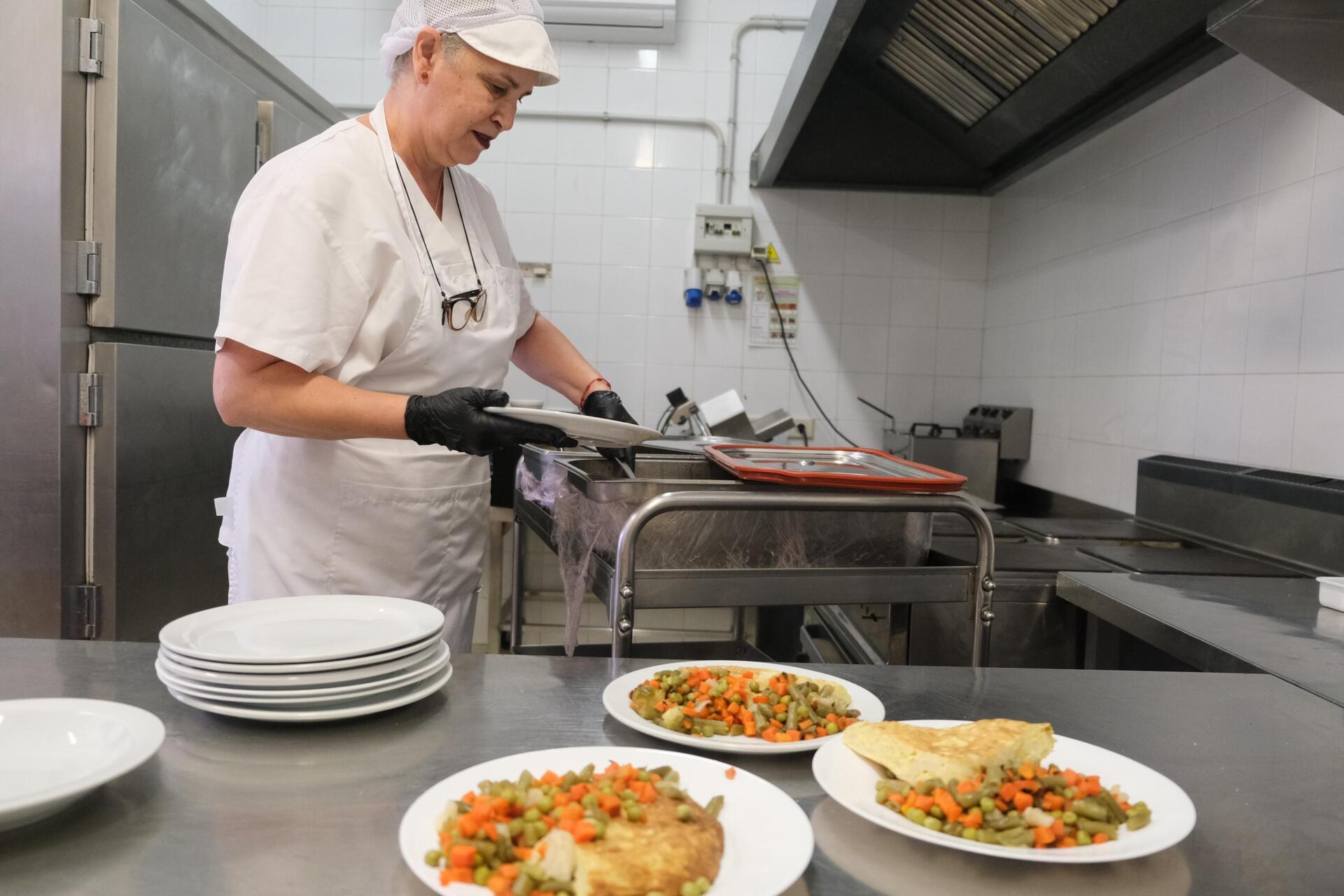 Catering in einem Gemeindezentrum