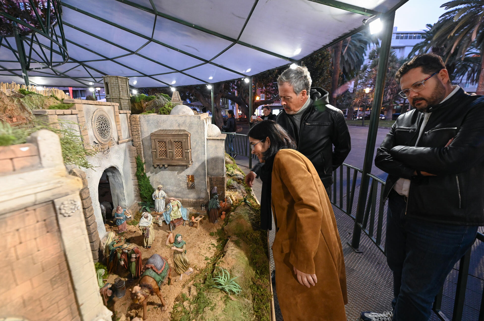 Weihnachtskrippe in San Telmo