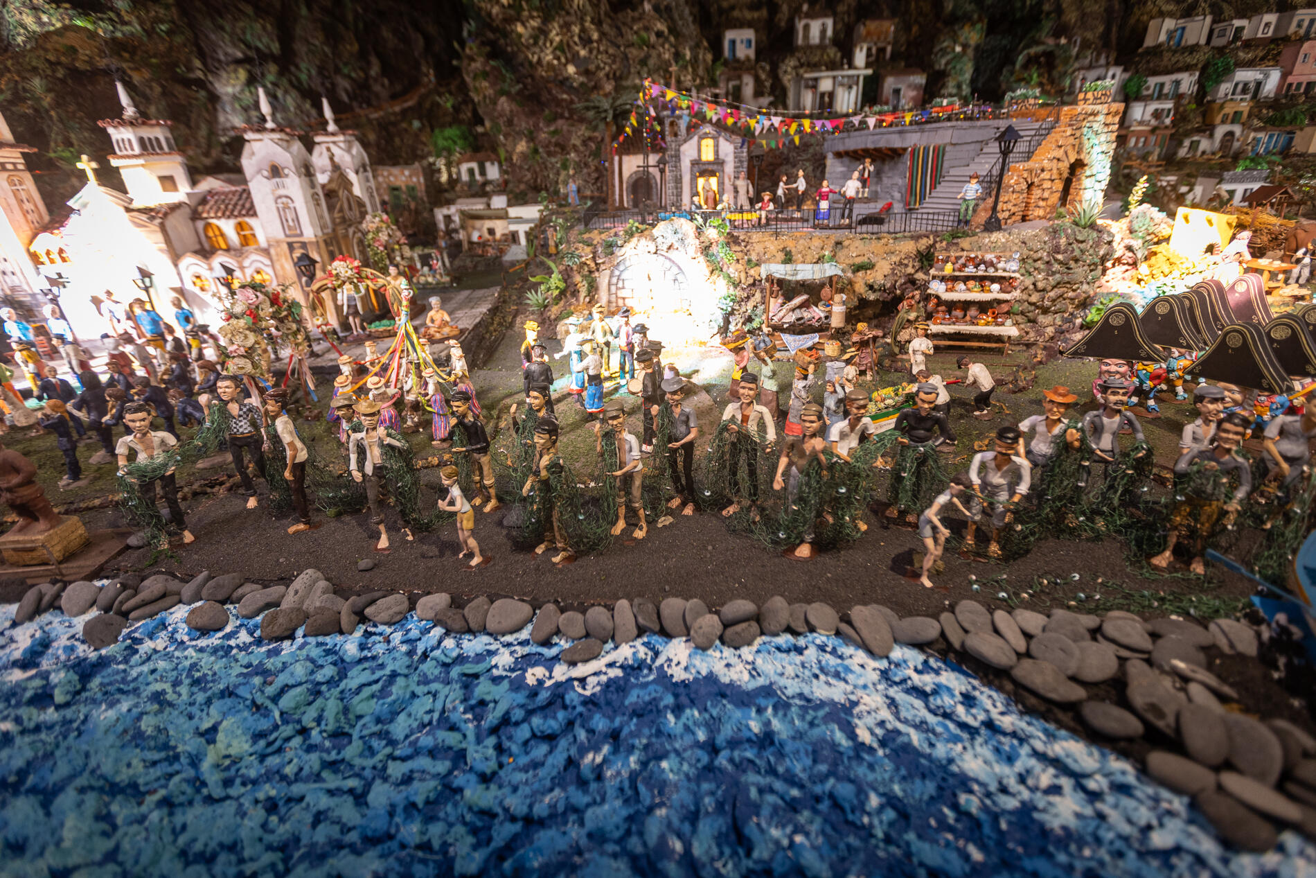 Weihnachtskrippe in Candelaria