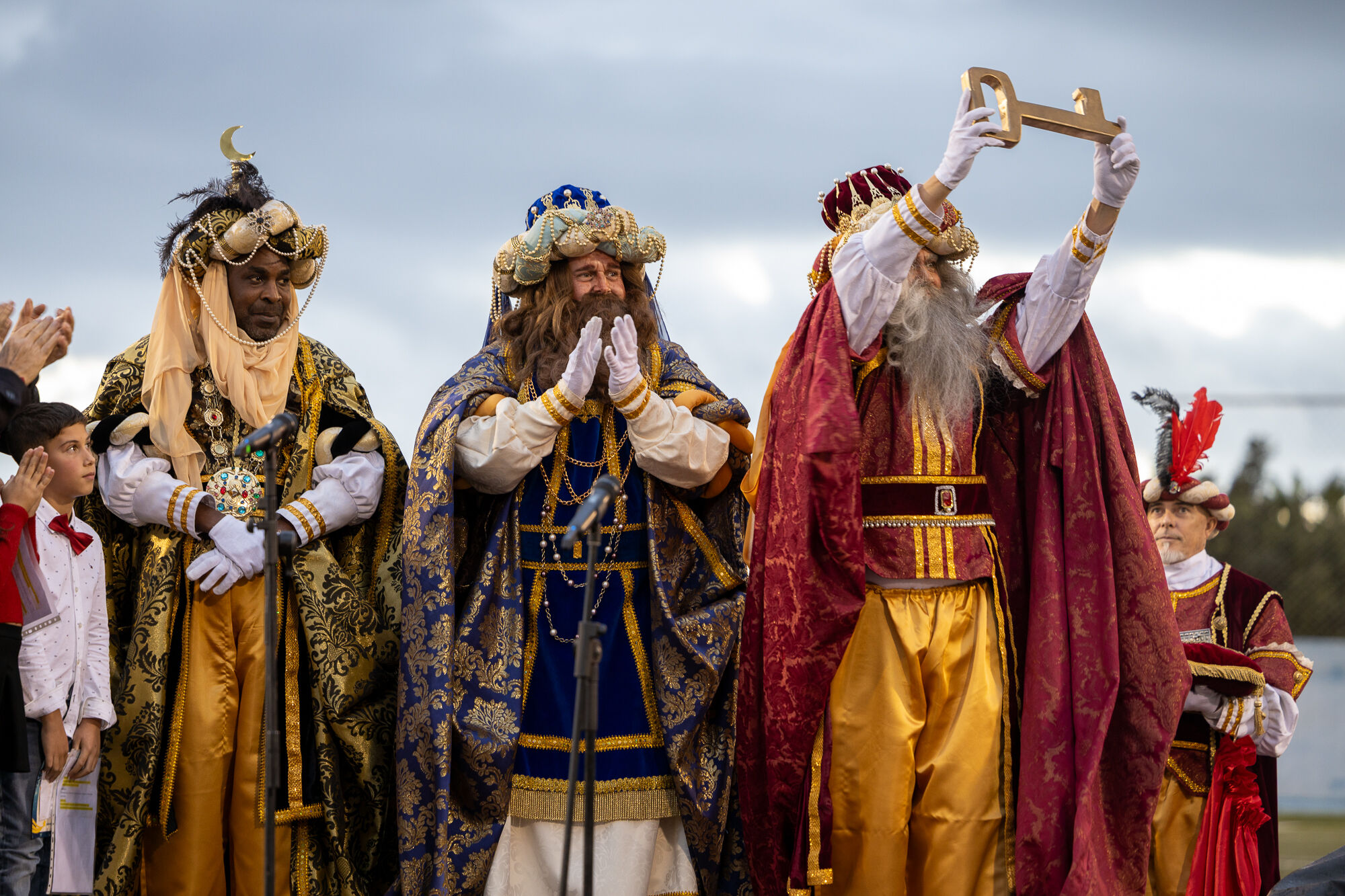 Adeje empfängt Ihre Majestäten